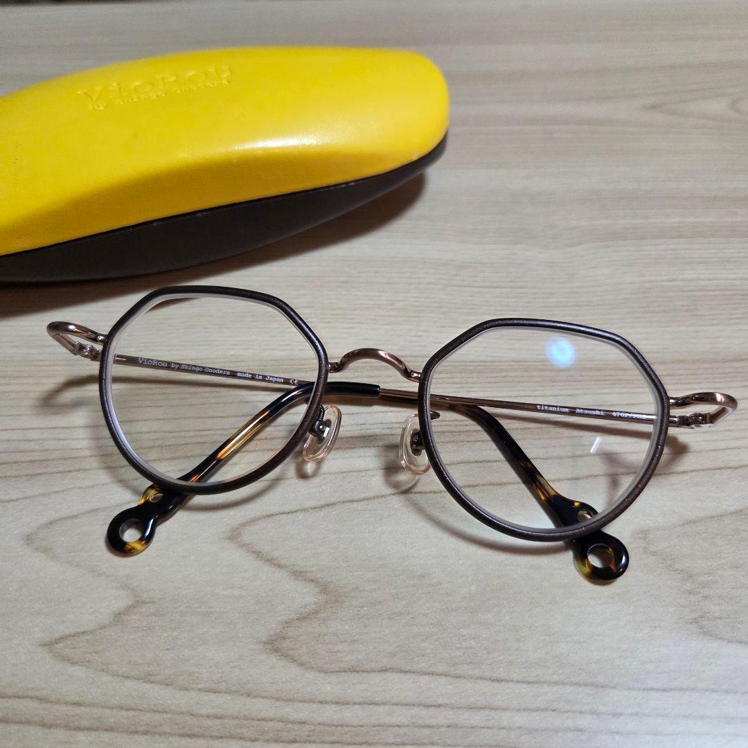 【極美品】VioRou　Atsushiモデル　ヴィオルー　アツシ　メガネ