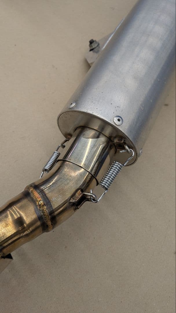 セロー250　トリッカー　XT デルタマフラー　バレル4 エキパイ