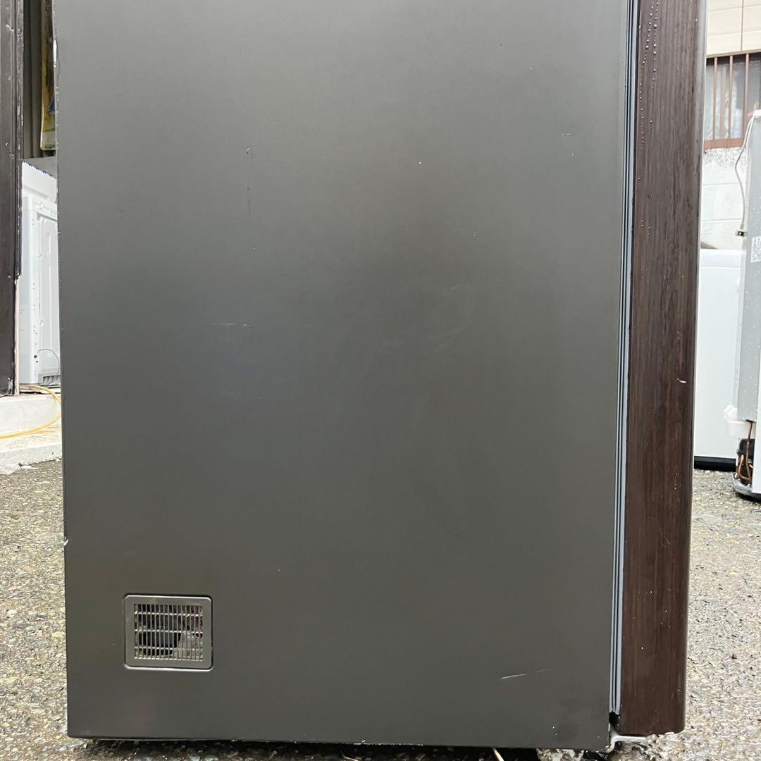 129F AQUA 大型冷蔵庫　500L〜600L  自動製氷機付き　木目調