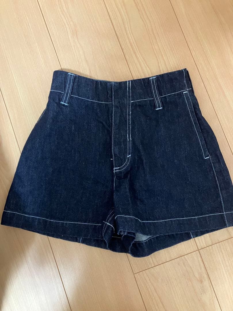sheller シェリエ　OKAYAMAデニムショートパンツ