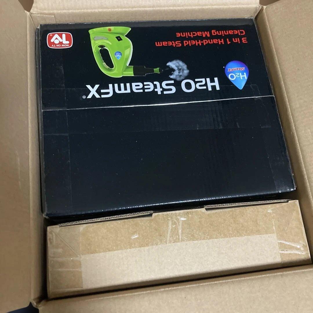 Ｈ2Ｏ スチームクリーナー デラックスセット レッド 専用クリーニングセット付き