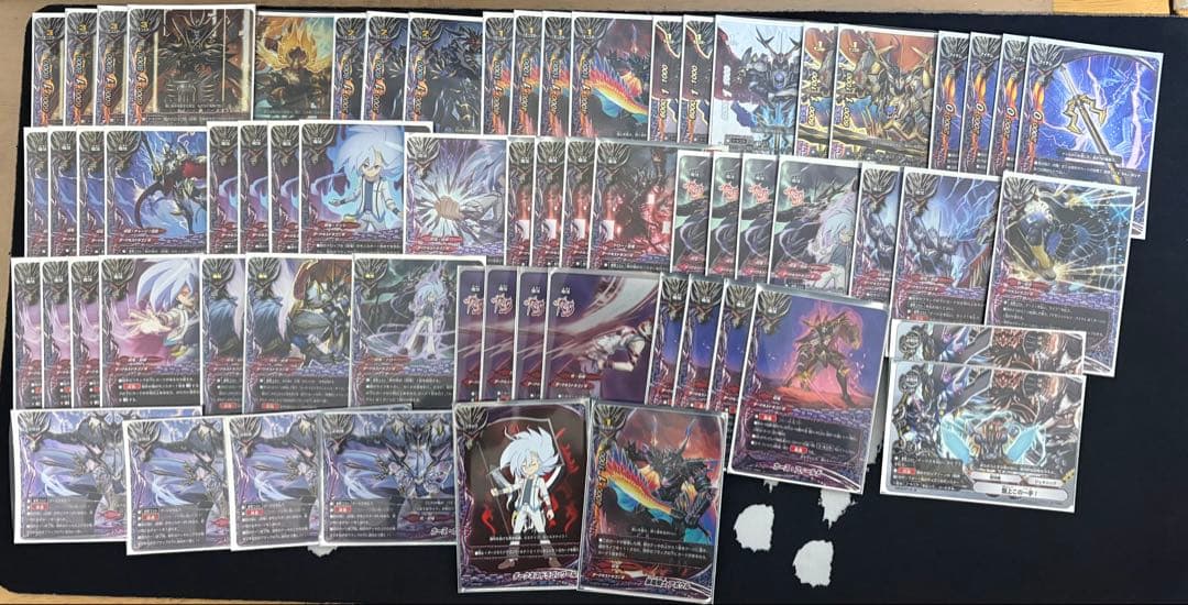 バディファイト　呪竜デッキ　スリーブ、デッキパーツ付き