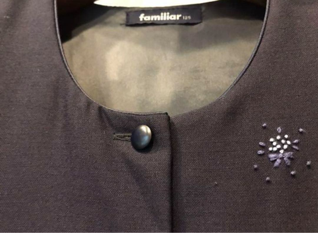 familiar ファミリア フォーマルアンサンブル 125cm