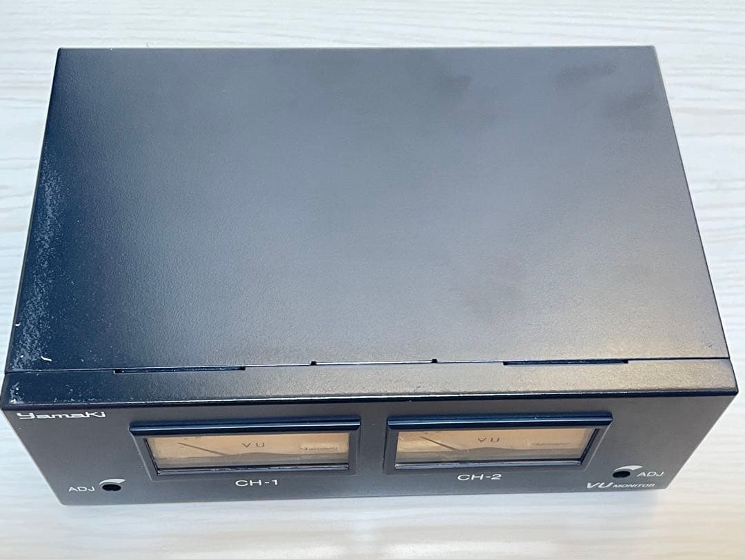 【完動品】Yamaki 2chアナログVUモニタ VUM-A62P