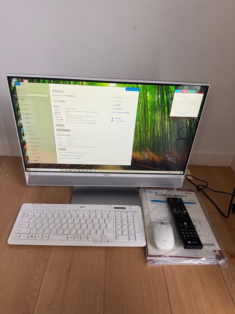 NEC DA770 一体型デスクトップパソコン　デスクトップPC 24インチ