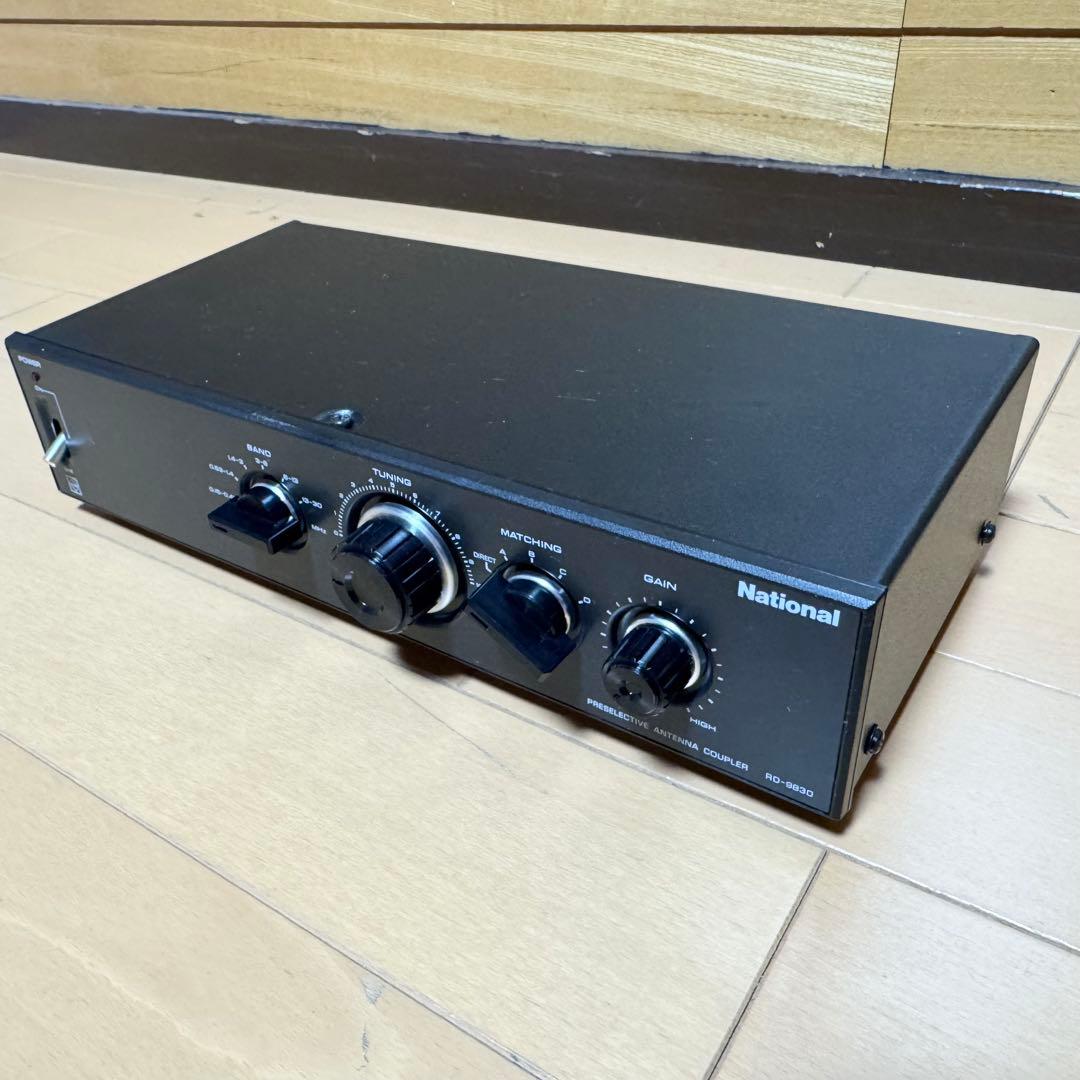 ナショナル BCLアンテナカップラー　RD-9830【レア　ジャンク】