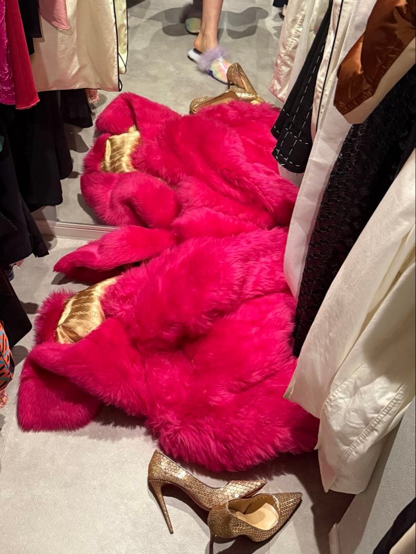 専用　リアルファー　定価100マン以上　試着程度