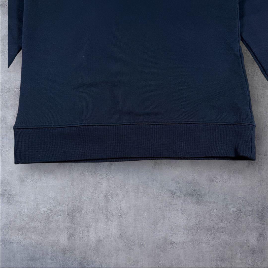 美品 Maison Margiela エルボーパッチスウェット 黒 マルジェラ