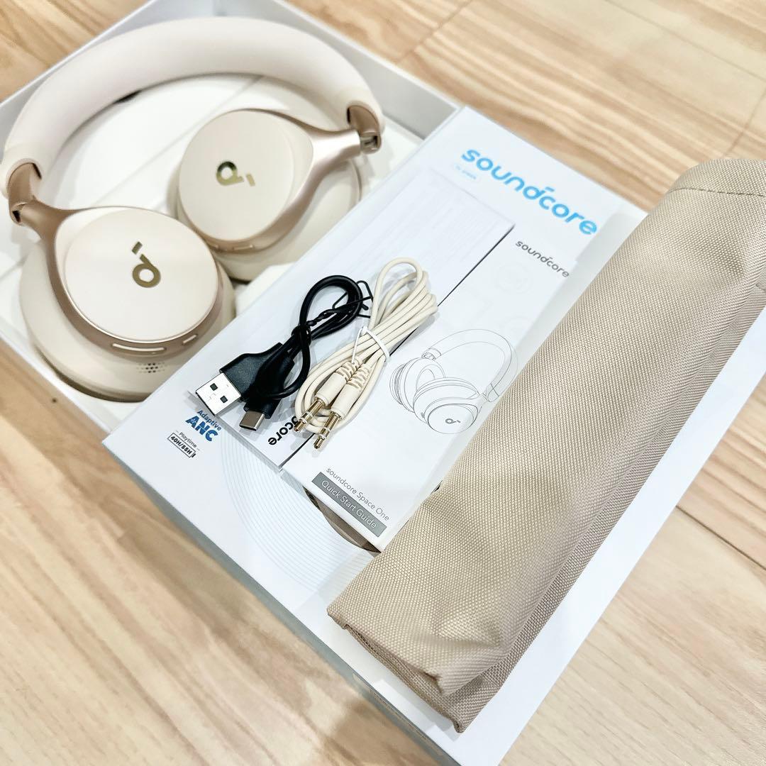 【新品】Anker soundcore Space One ワイヤレスヘッドホン