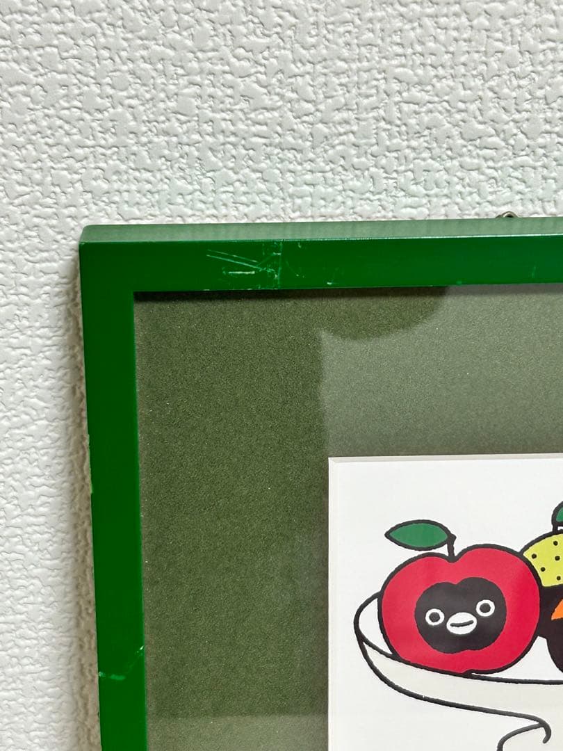 さかざきちはる　ペンギン版画　フルーツ【最終値下げ】