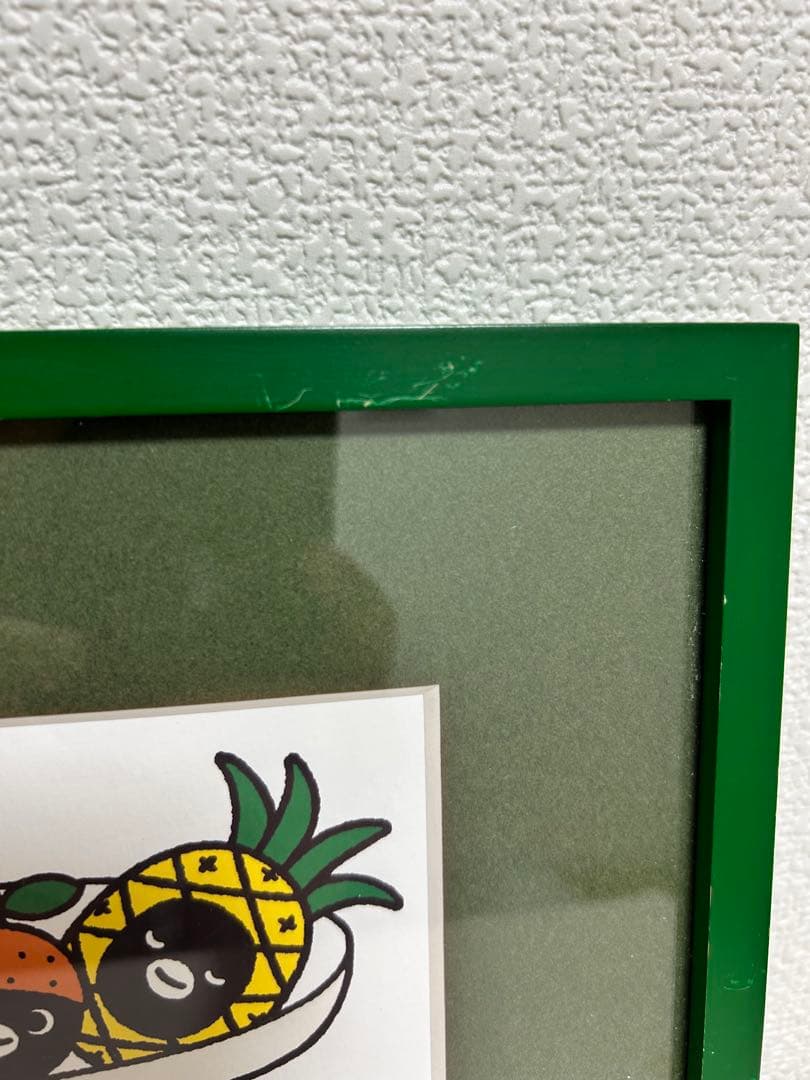 さかざきちはる　ペンギン版画　フルーツ【最終値下げ】