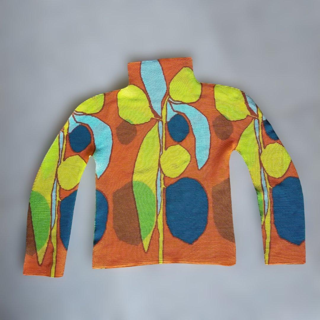 ISSEY MIYAKE me カラフル長袖トップス