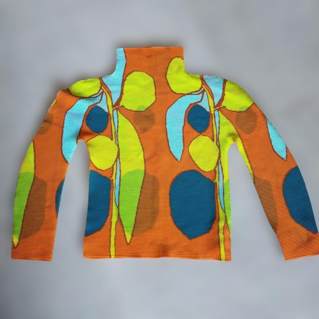 ISSEY MIYAKE me カラフル長袖トップス