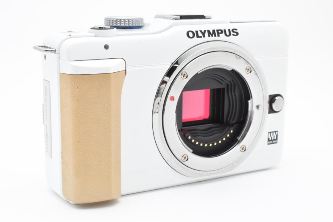 【2288ショット 良品】 オリンパス E-PL1ｓ ホワイト ミラーレスカメラ
