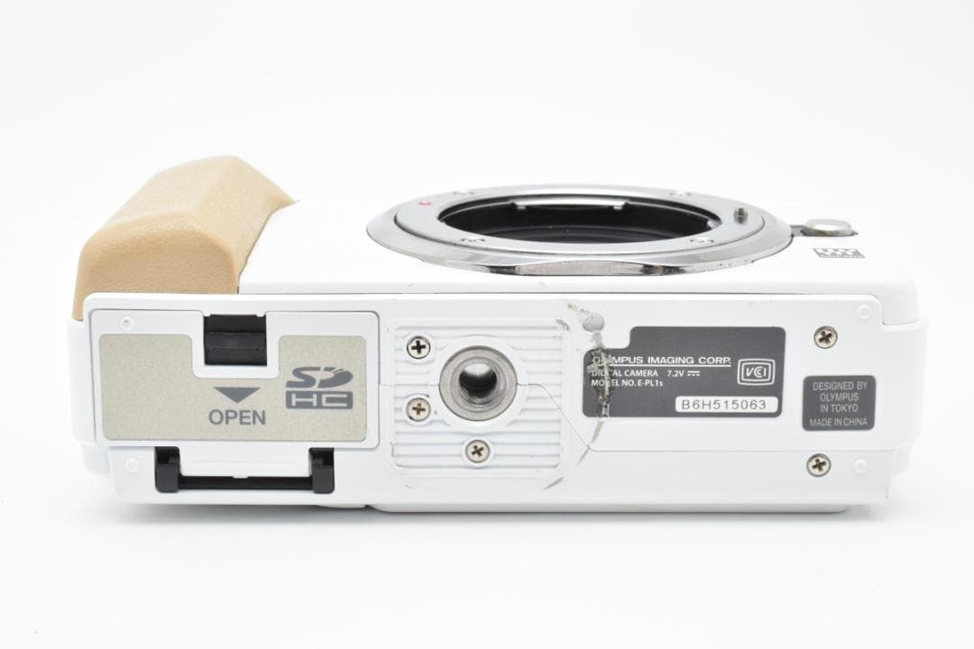 【2288ショット 良品】 オリンパス E-PL1ｓ ホワイト ミラーレスカメラ
