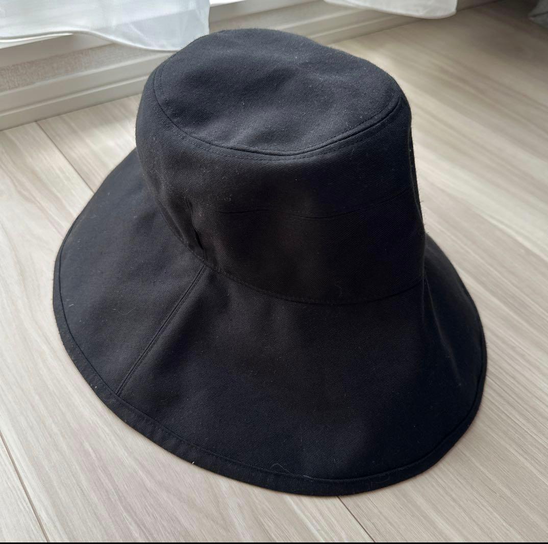 【お値下】サンバリア100 ナチュラルハット 黒 ブラック UV Lサイズ