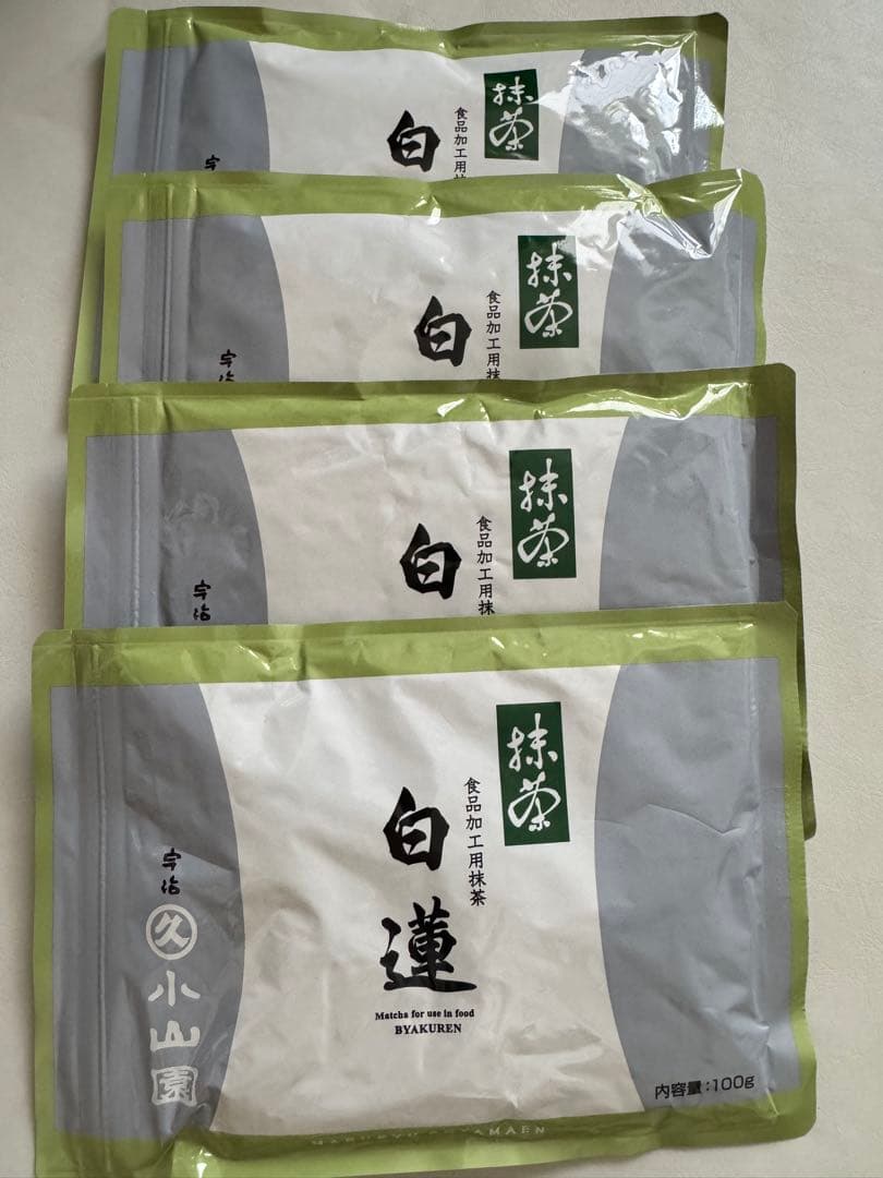 丸久小山園 白蓮抹茶100g×8袋