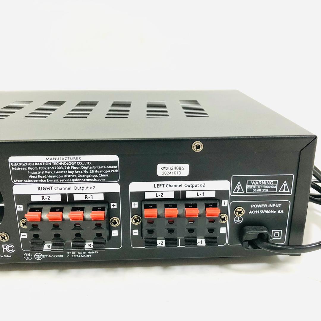 DONNER ドナー パワーアンプ オーディオアンプ MAMP5