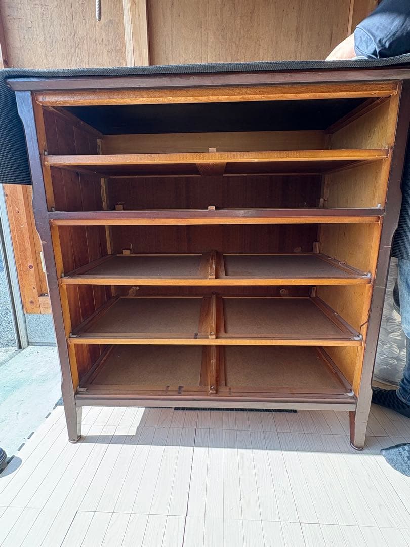 B.P John社製　5段チェスト　ビンテージチェスト　米軍　アメリカ