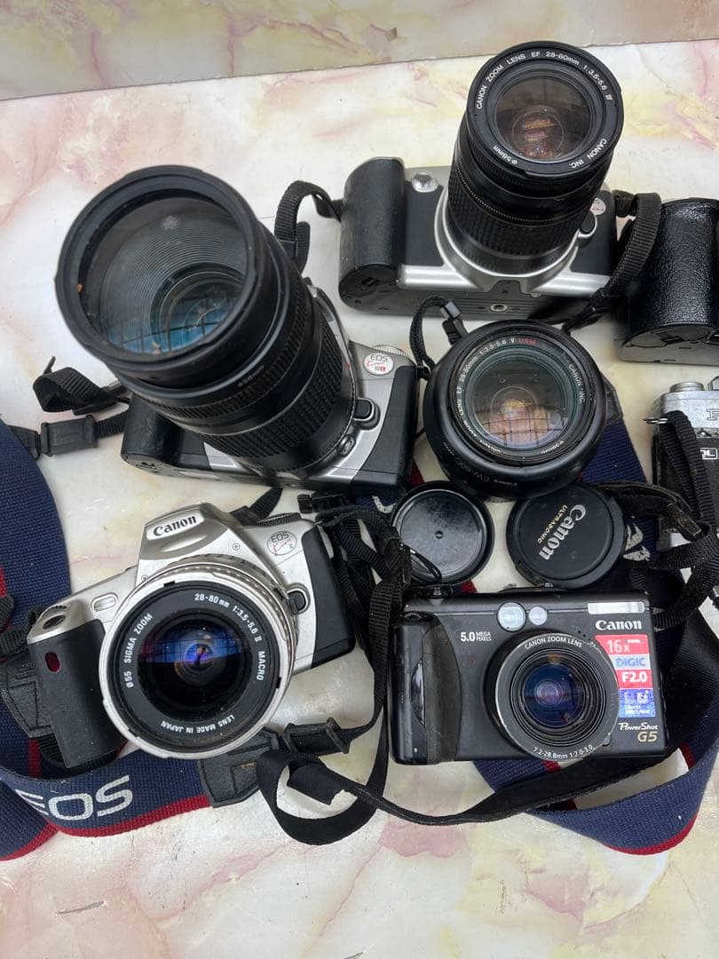 Canon/キャノン/EOS/Kiss ⅢLなどまとめて7点ジャンク(K025)