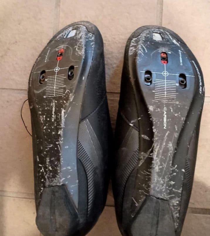 ソール新品 シマノ ビンディング シューズ 40.5 RC7 SPD-SL