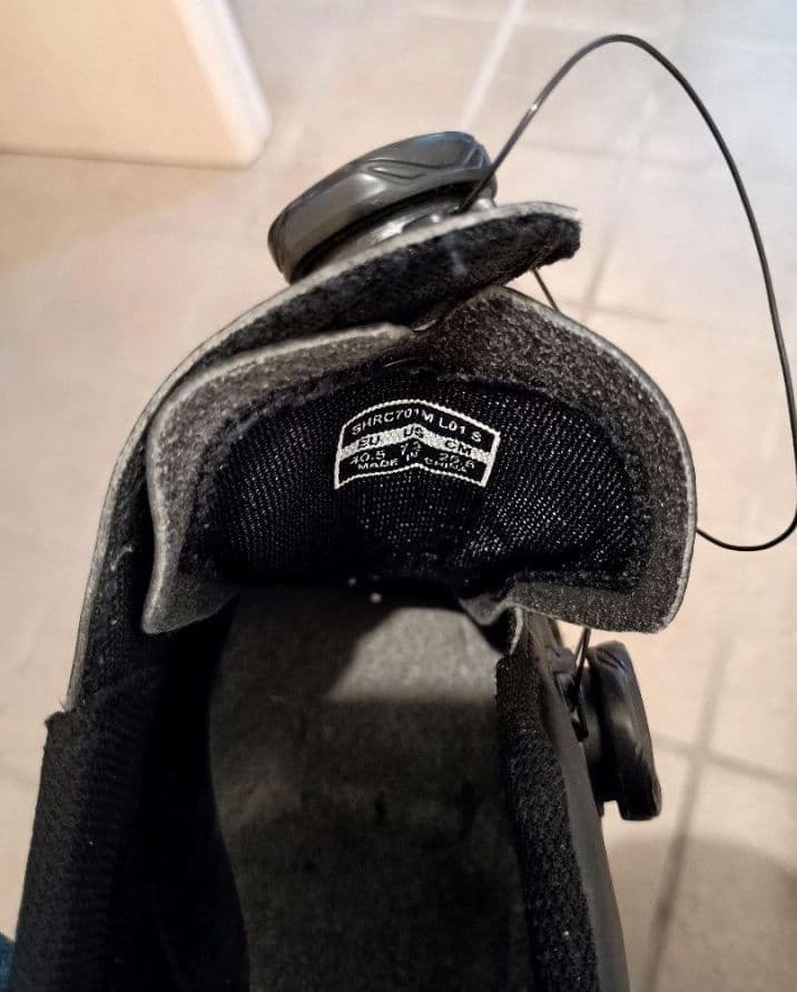 ソール新品 シマノ ビンディング シューズ 40.5 RC7 SPD-SL