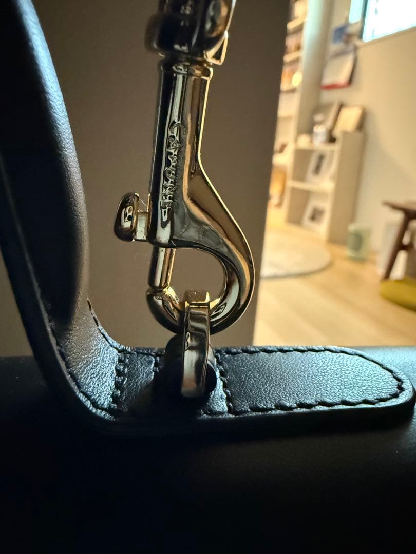 CAFUNÉ 黒 ハンドバッグ 専用収納袋付き