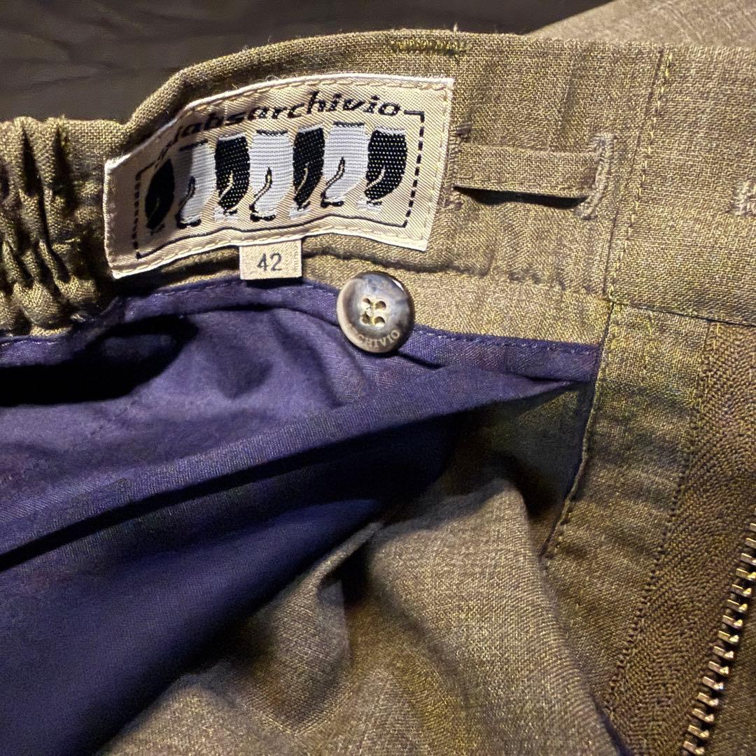 ジャブスアルキビオ BEAMS 別注 MASACCIO テクニカルウール 42