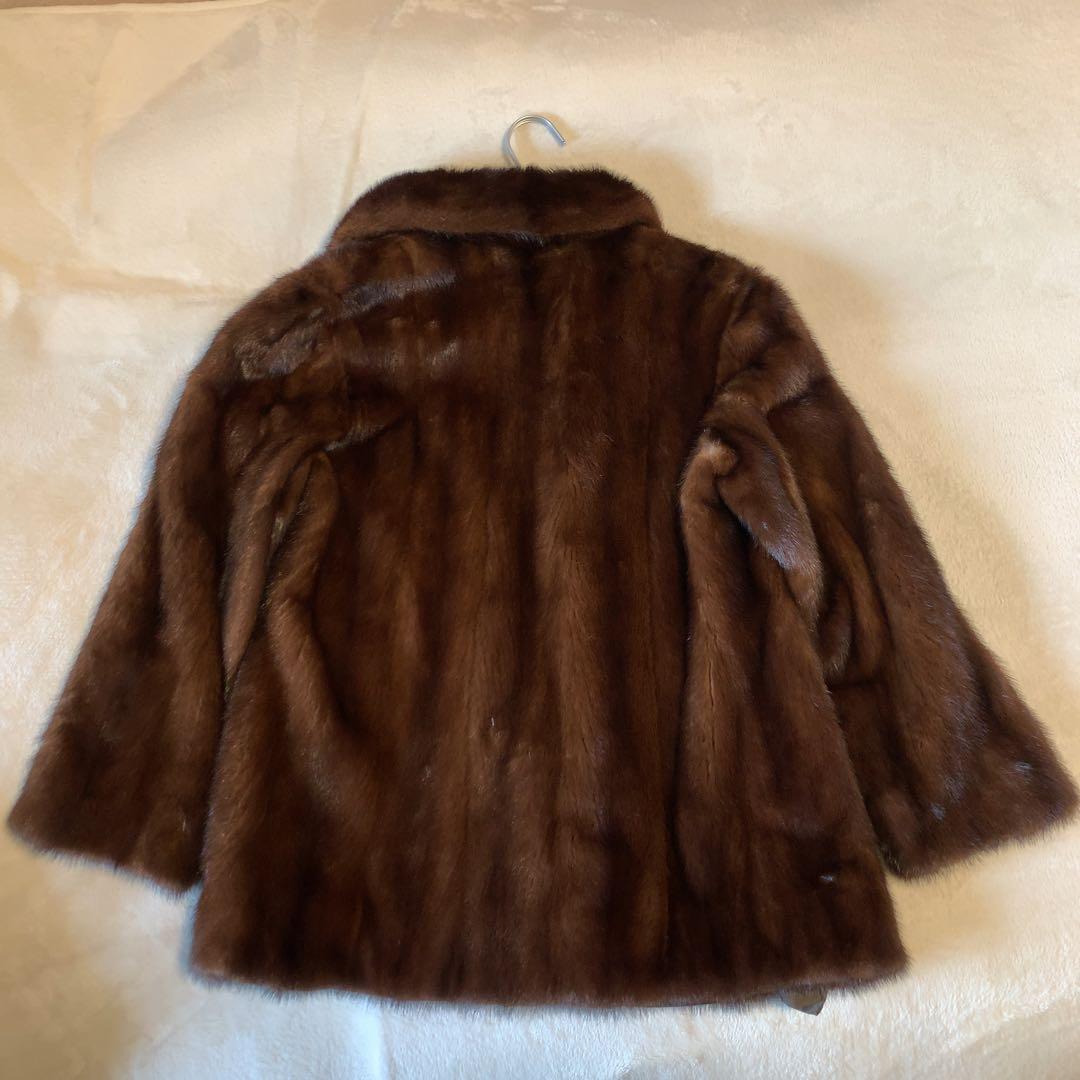 SAGA MINK ミンクコート サガミンク 毛皮 ブラウン サイズ11