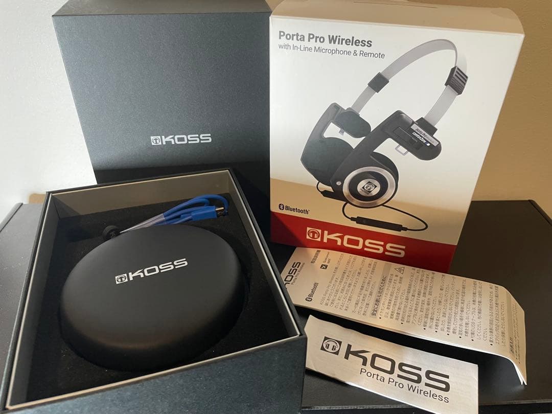 美品 KOSS Porta Pro Wireless ヘッドフォン