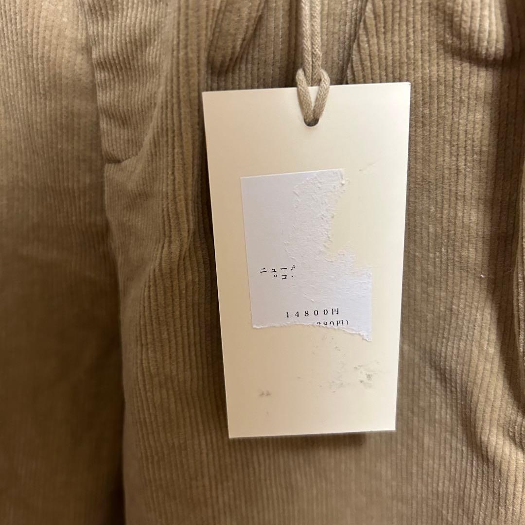 休日と詩 tandey ニューボンボンパンツ コーデュロイ ライトベージュ