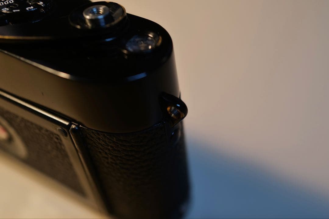 【OH済】ライカ M3 後塗　ブラックペイント ダブルストローク ドッグイヤー