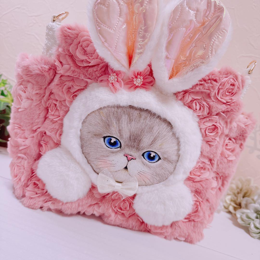 ☆*☆様 コヤンイサムチョン♡新作♡大きめルミちゃんうさフェイスの薔薇ファートー