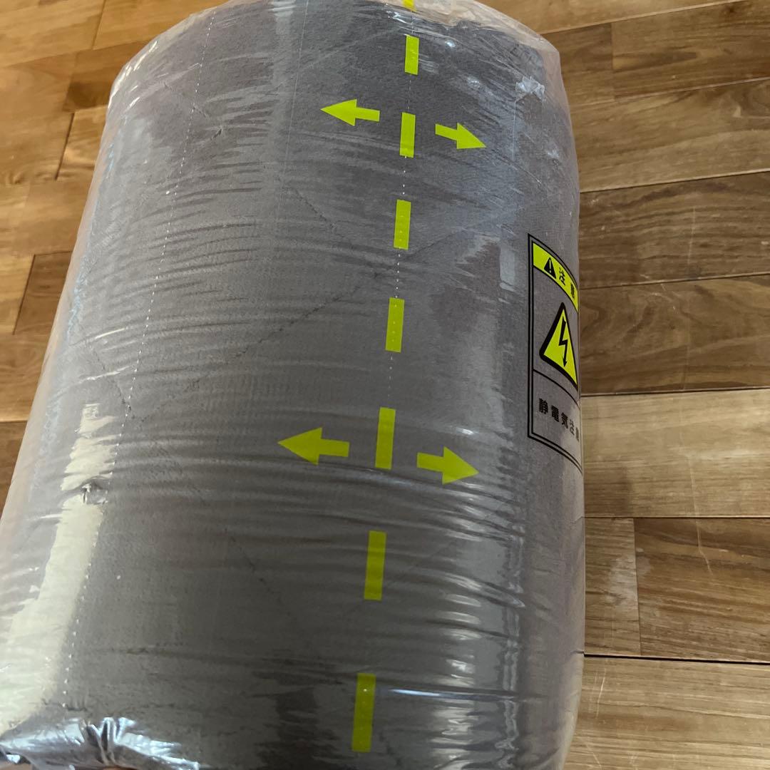 未使用 ひな暖 敷きパッド 毛布 セット シングルサイズ ブラウン