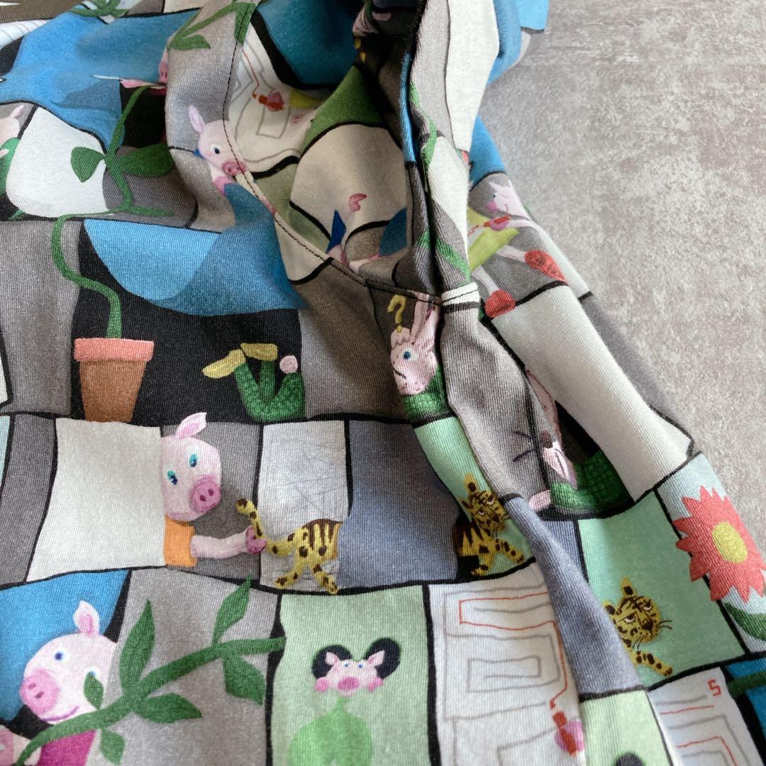 【美品】オレボレブラ 総柄　豚　カットソー