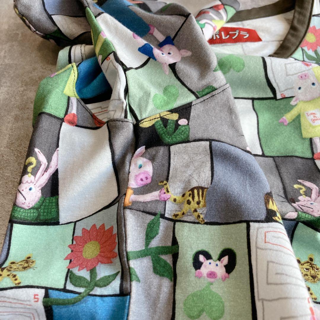 【美品】オレボレブラ 総柄　豚　カットソー