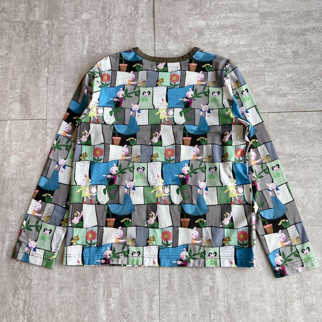 【美品】オレボレブラ 総柄　豚　カットソー