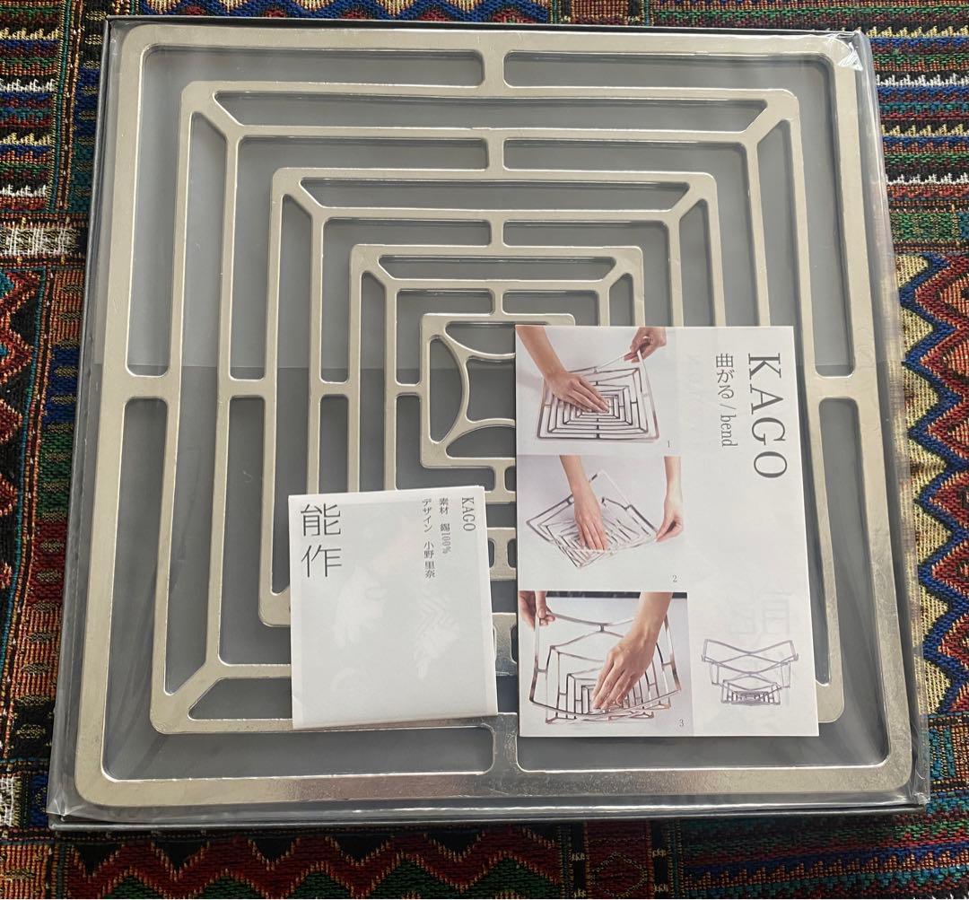能作 KAGO スクエア L NOUSAKU 錫 新品未使用
