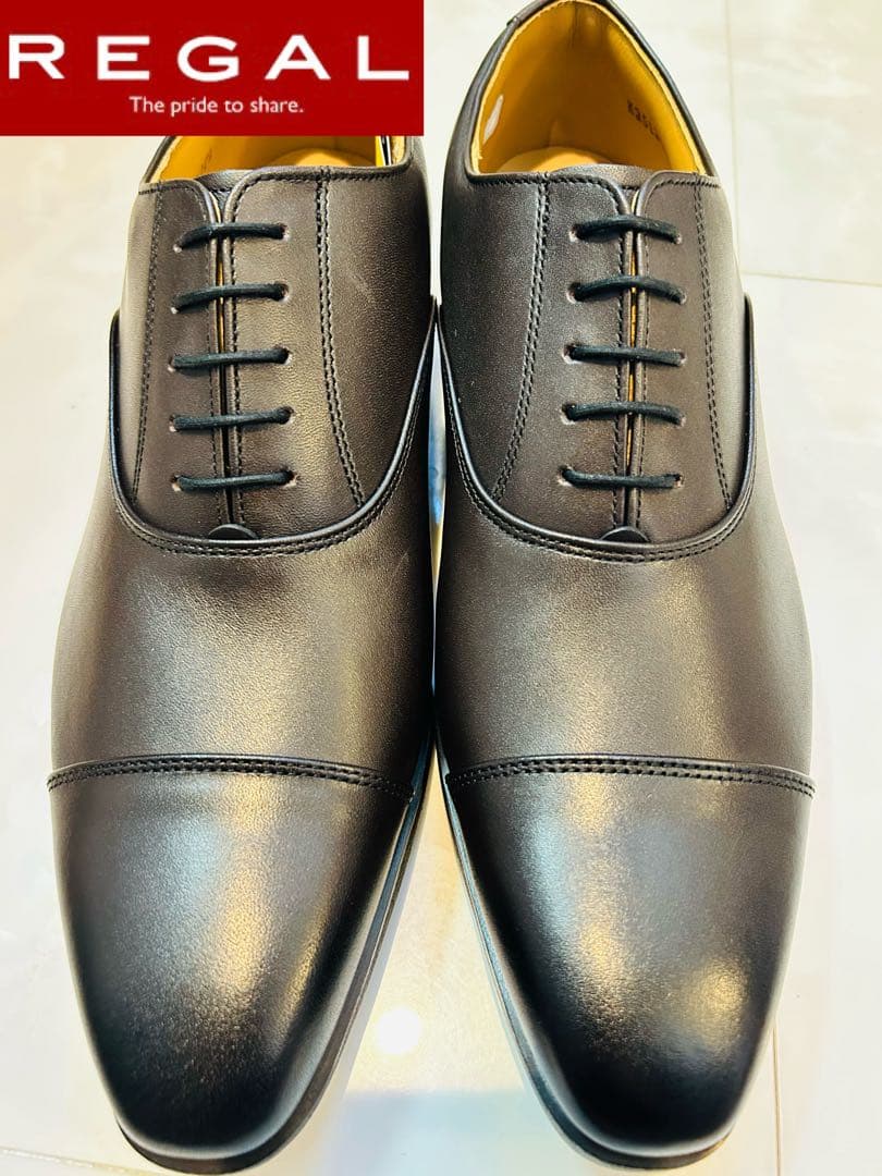 ★新品未使用品！箱有り★定価33,000円！リーガル ストレートチップ 25EE