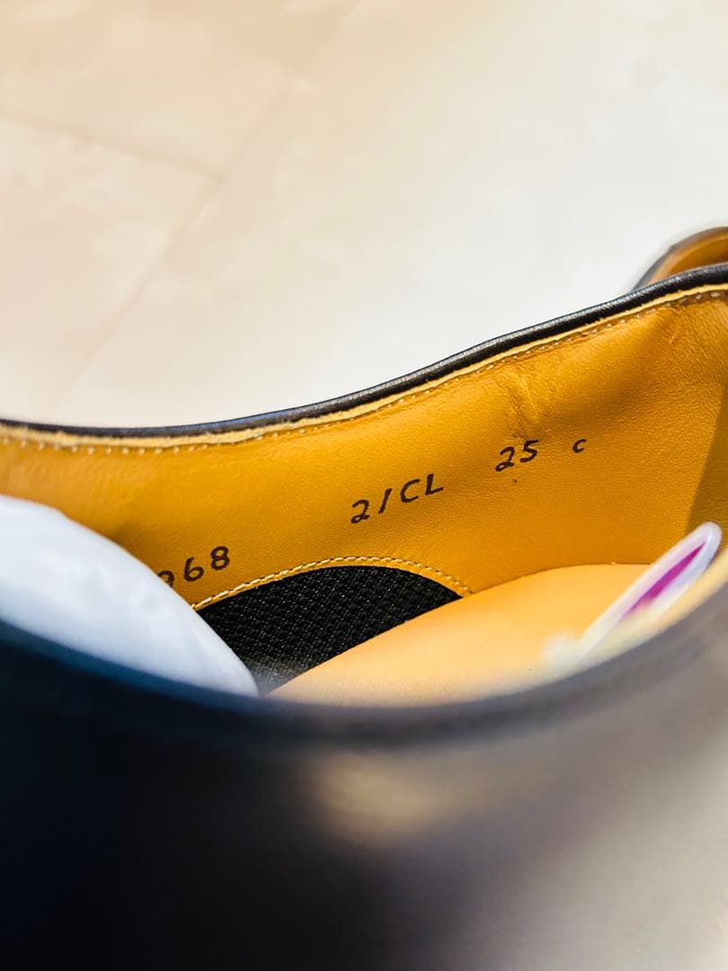 ★新品未使用品！箱有り★定価33,000円！リーガル ストレートチップ 25EE