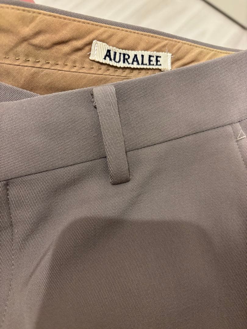 パンツ AURALEE 20AW WOOL MAX GABARDINE SLACKS