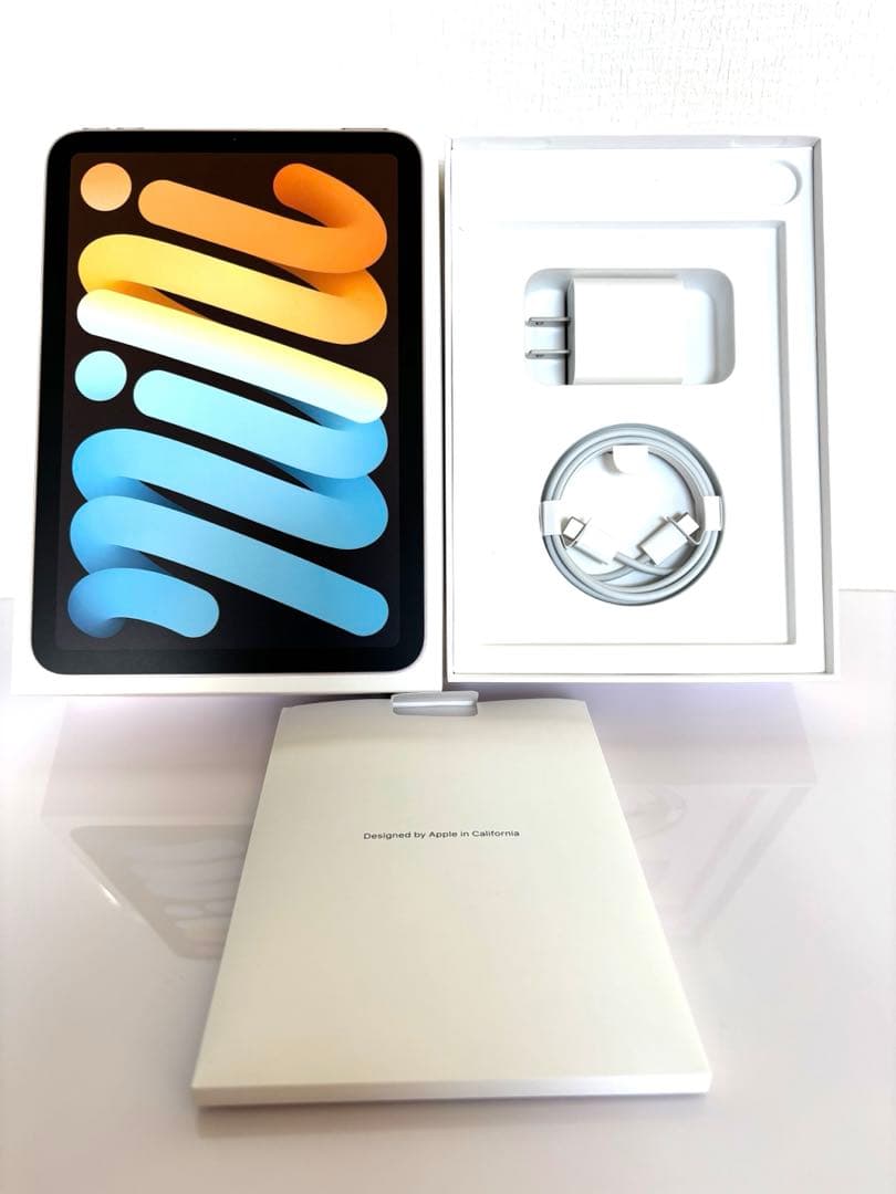 ★美品★Apple iPad mini (第6世代) スターライト 付属品未使用