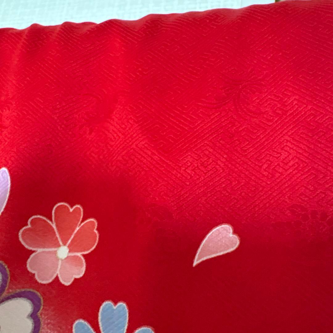 正絹　女の子お祝い着物　産着長襦袢付き　宮参り着物女児　七五三