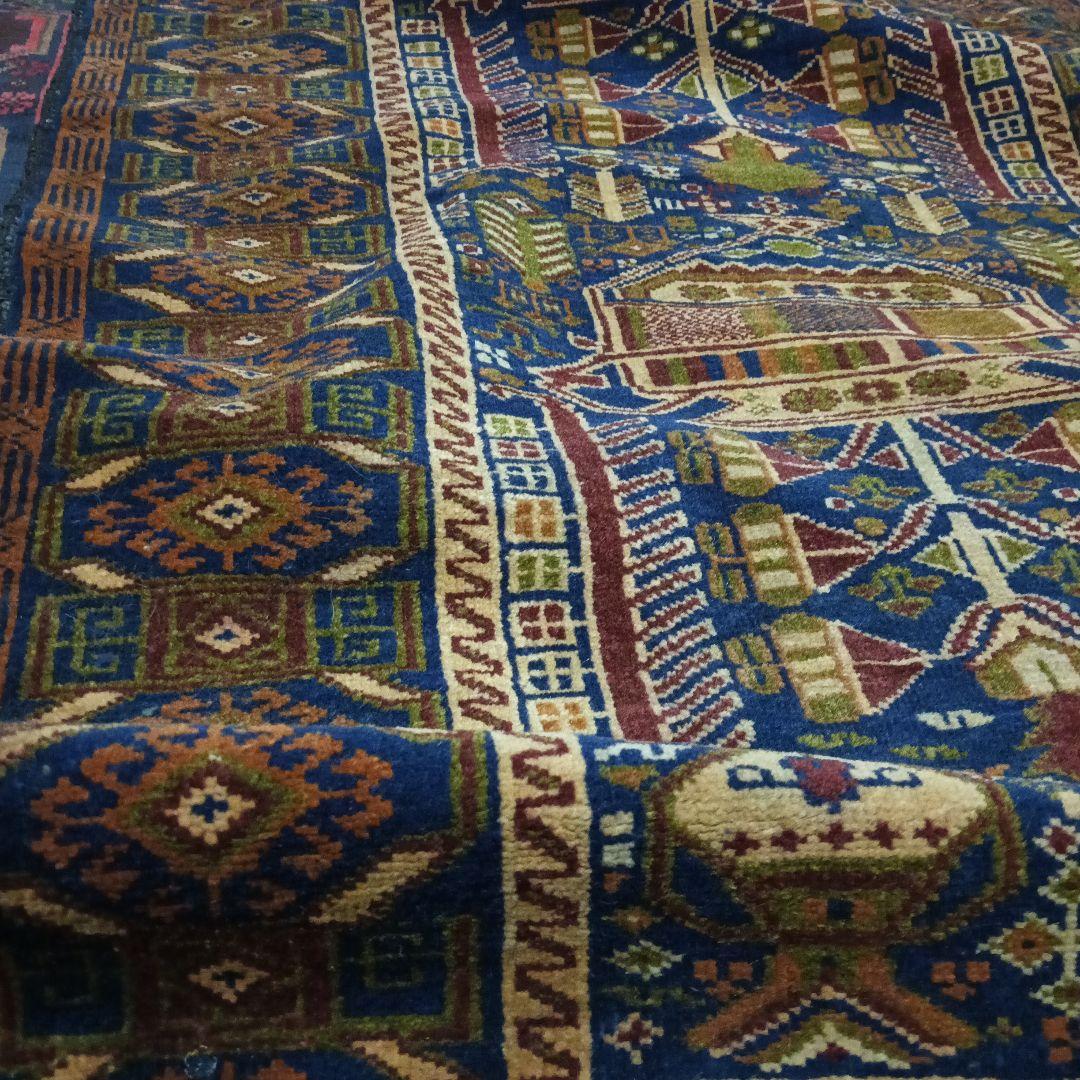 極美品♪バルーチ族のヴィンテージターキッシュラグ　アフガニスタン　ペルシャ絨緞