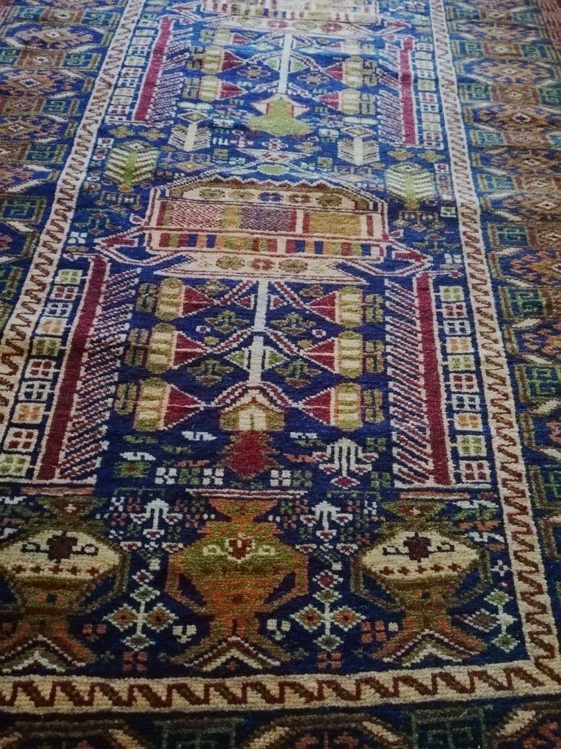 極美品♪バルーチ族のヴィンテージターキッシュラグ　アフガニスタン　ペルシャ絨緞