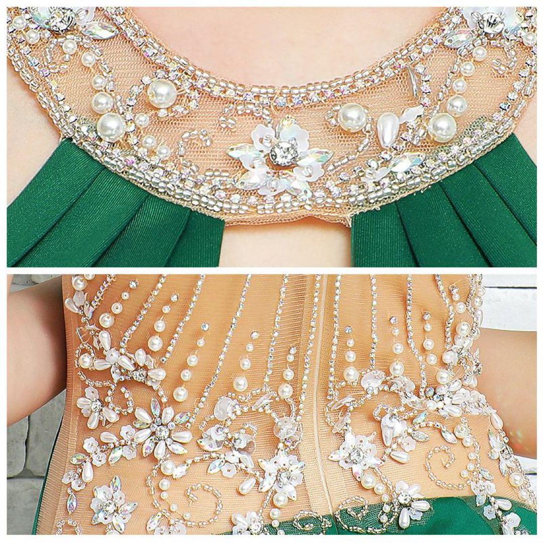 エンジェルアール グリーン ロングドレス