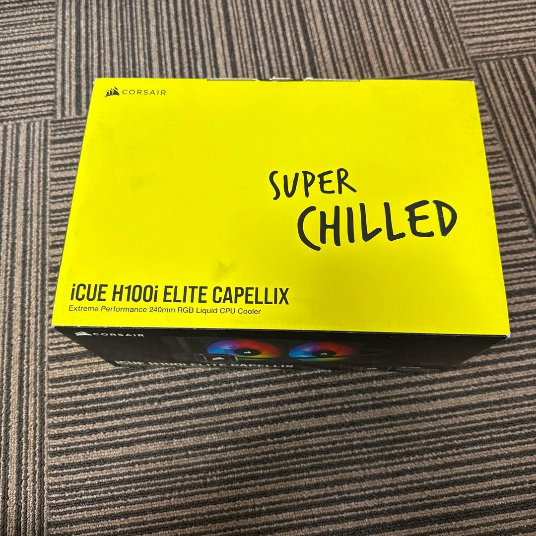iCUE H100i ELITE CAPELLIX 240mm RGBクーラー