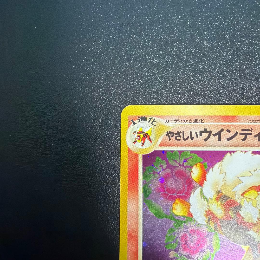 美品　旧ポケモンカード　やさしいウインディ拡張パック第4弾 闇、そして光へ…旧裏