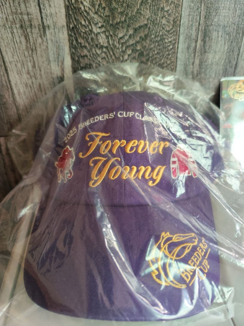 フォーエバーヤングオリジナルキャップ　当選品