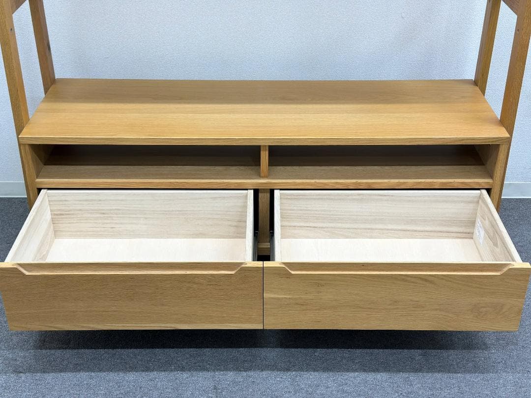 ■unico■ELEMT　AVミドルボード　シェルフ　テレビ台　ディスプレイ　棚